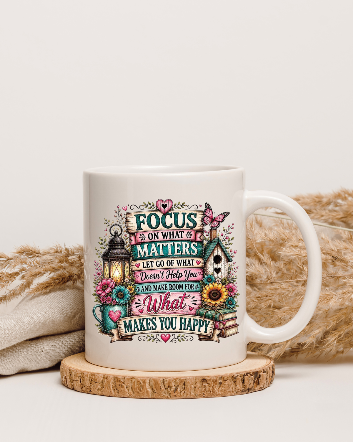Focus on what matters-Mug