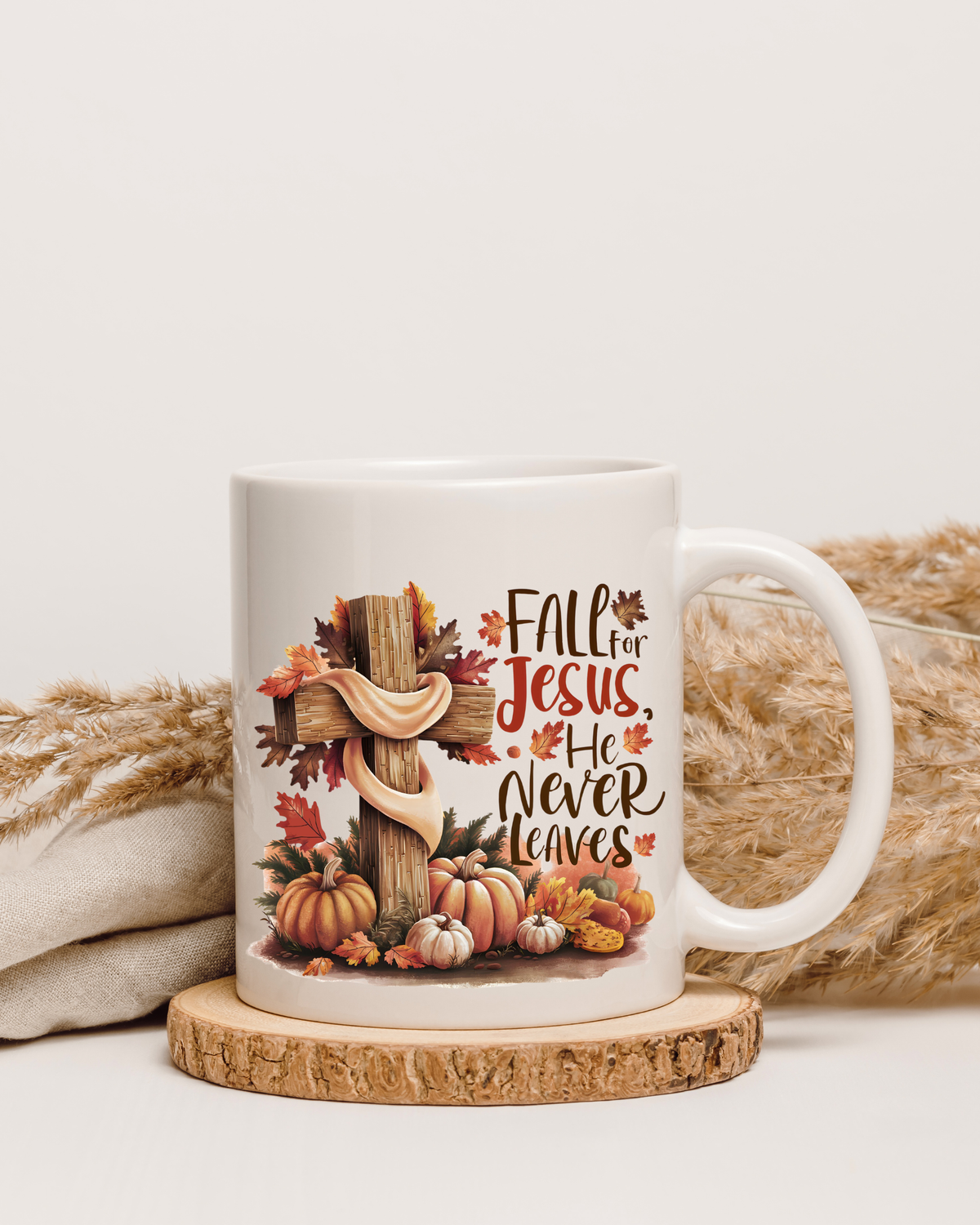 Fall for Jesus- Mug