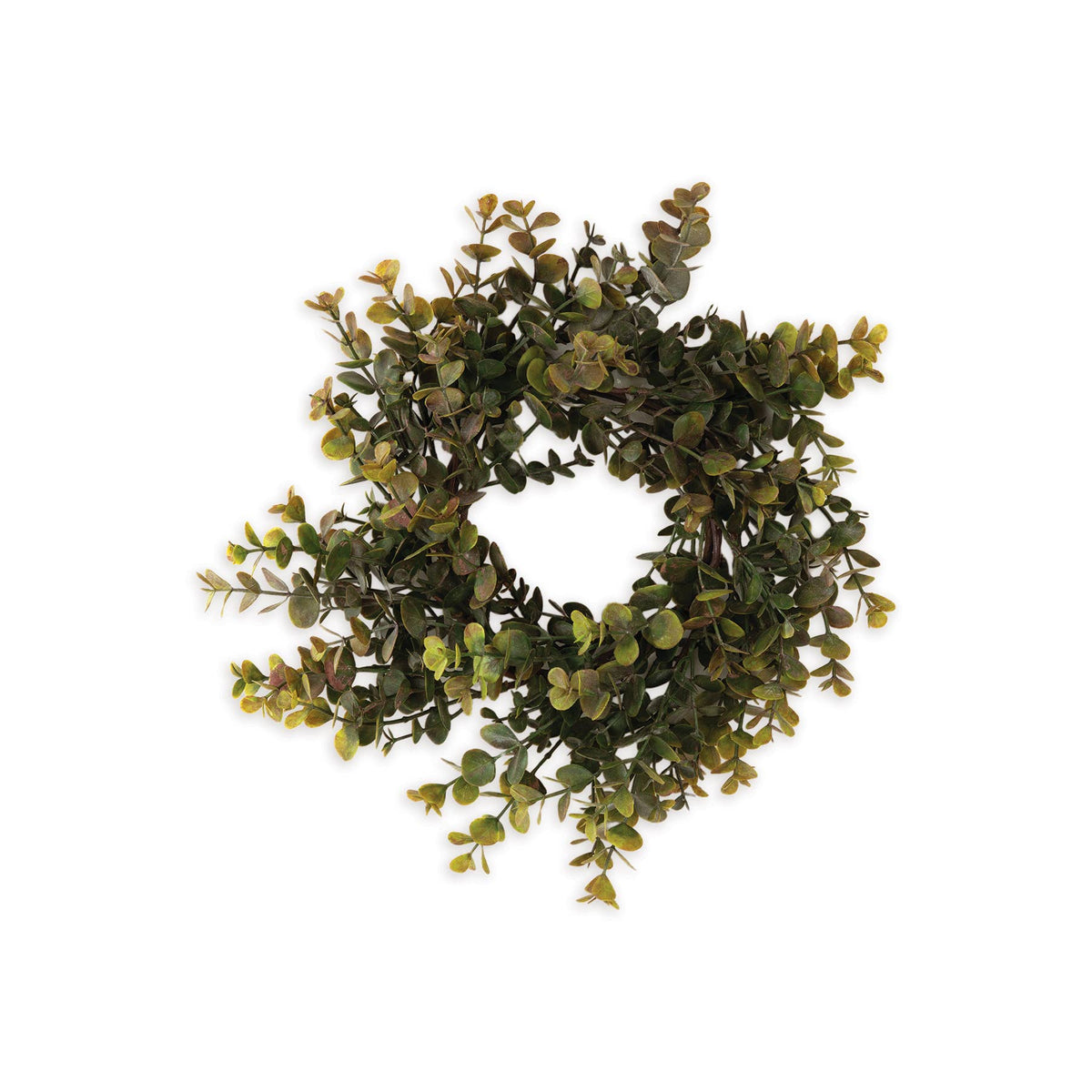 Small Green Eucalyptus Candle Ring