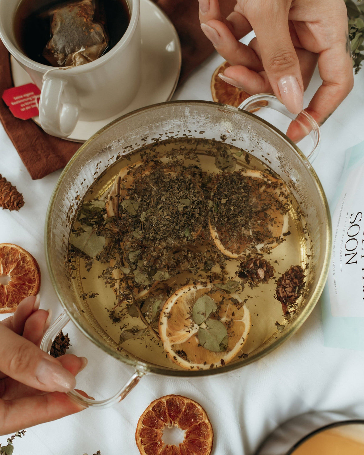 Feel Better Soon Simmer Pot | Orange Peppermint Eucalyptus