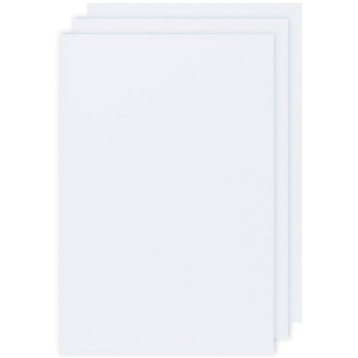 White Floursack Dishtowels Set of 3