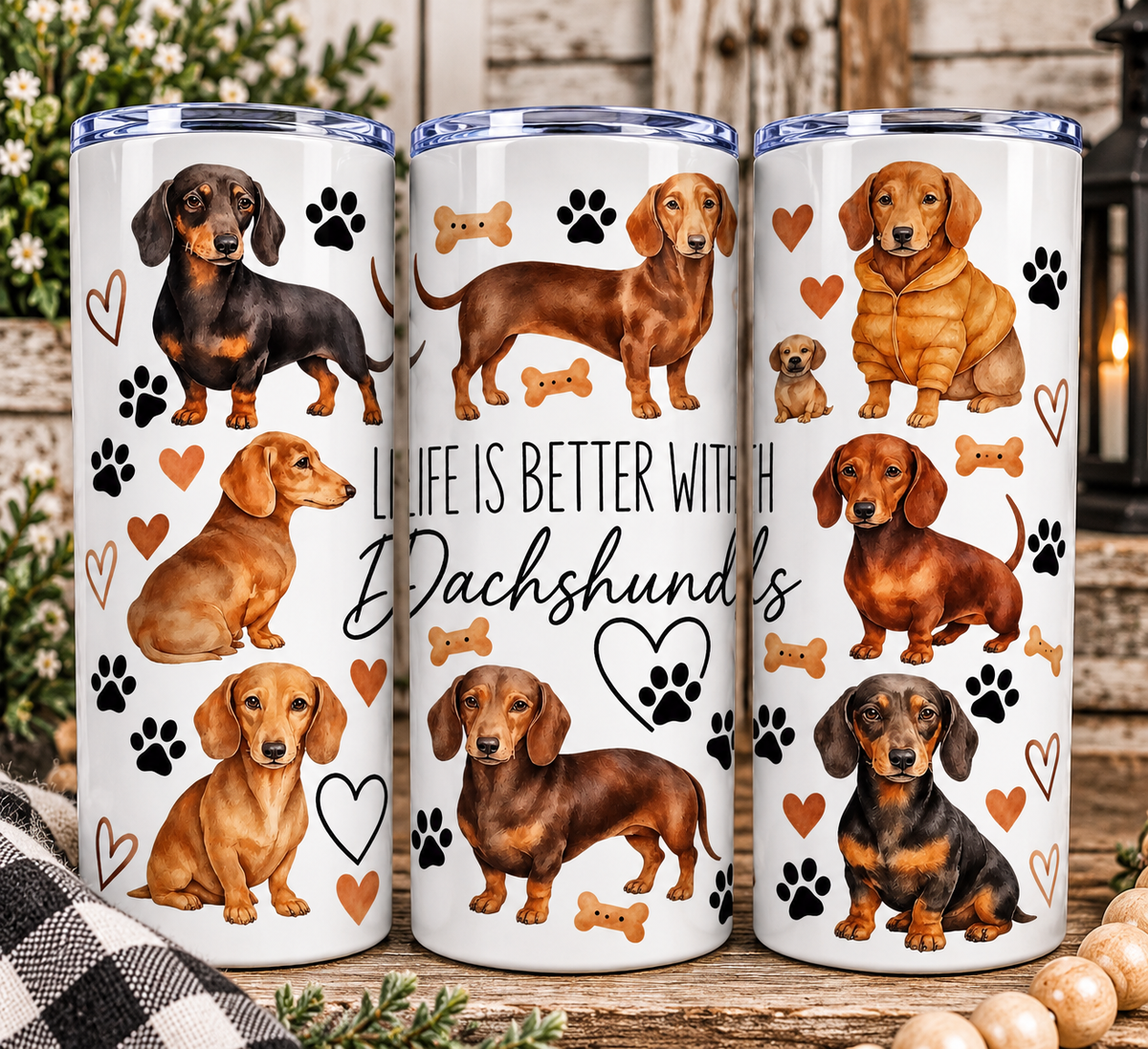 Life is better with Dachshunds