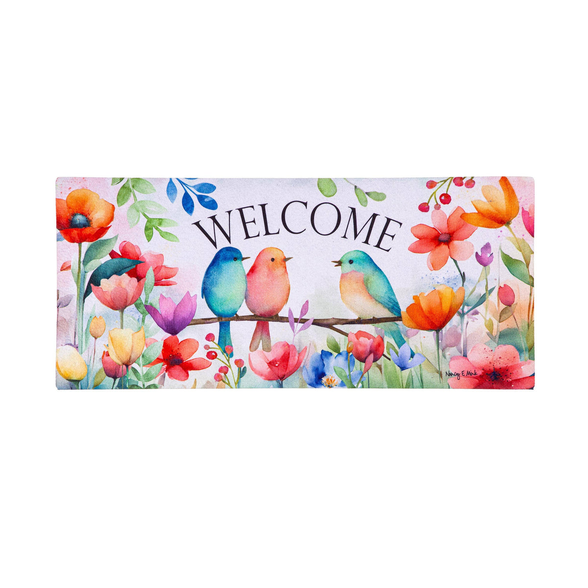 Bird Talk Burlap Sassafras Switch Mat