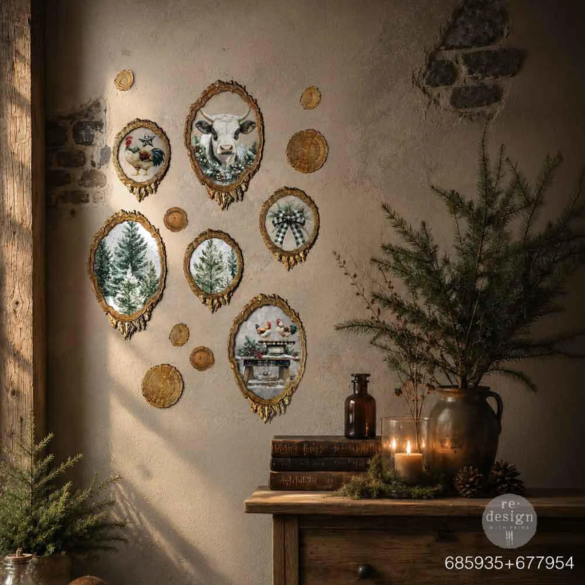 Evergreen & Embers- Decor Moulds