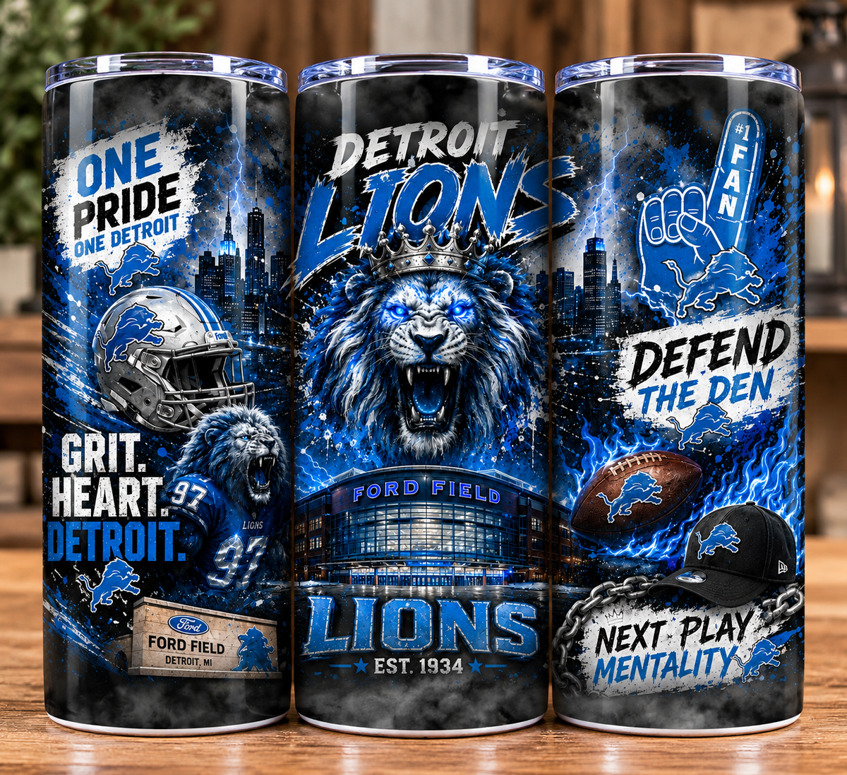Football Tumbler 20oz