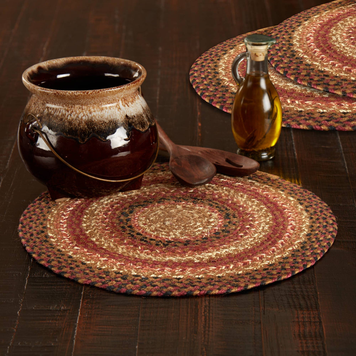Ginger Spice Jute Trivet 15
