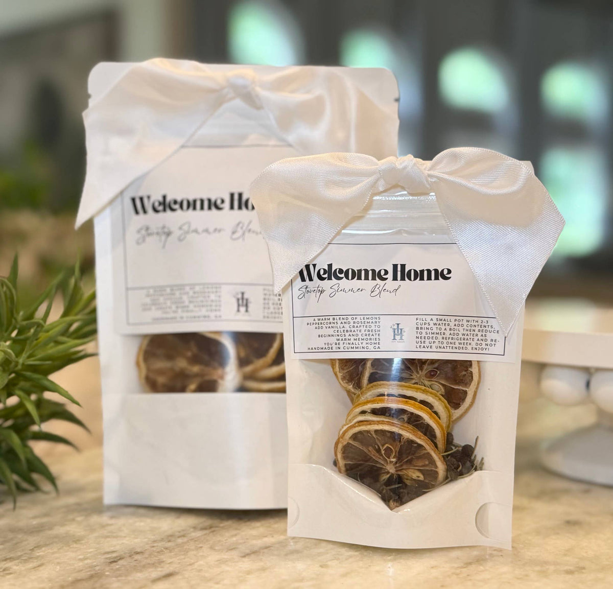 Welcome Home Lemon Stovetop Simmer Blend Potpourri LG