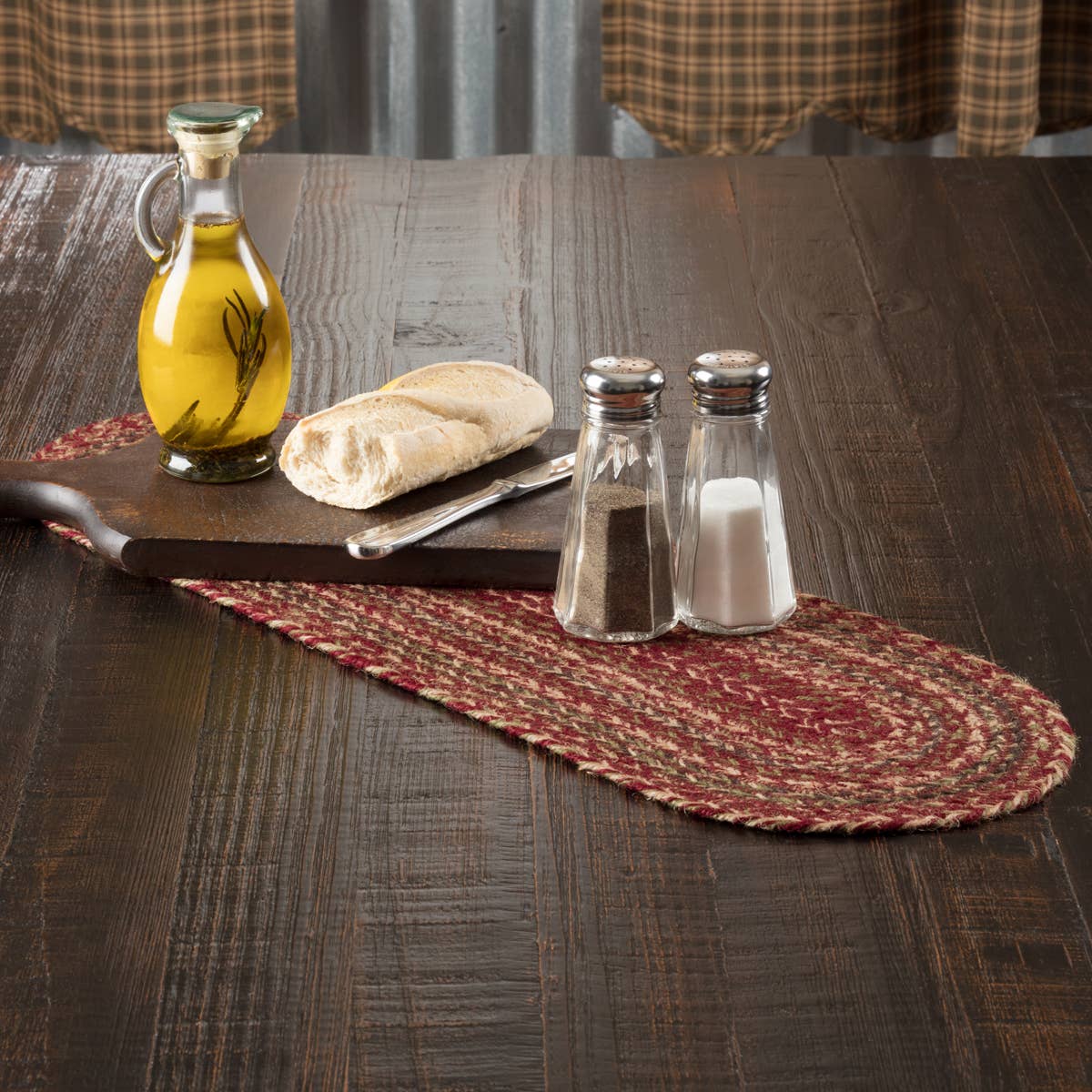 Cider Mill Jute Table Runner 8x24