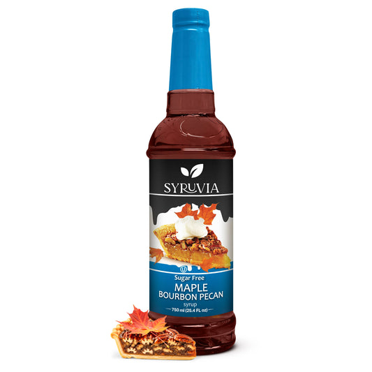 Sugar-Free Maple Bourbon Pecan Syrup