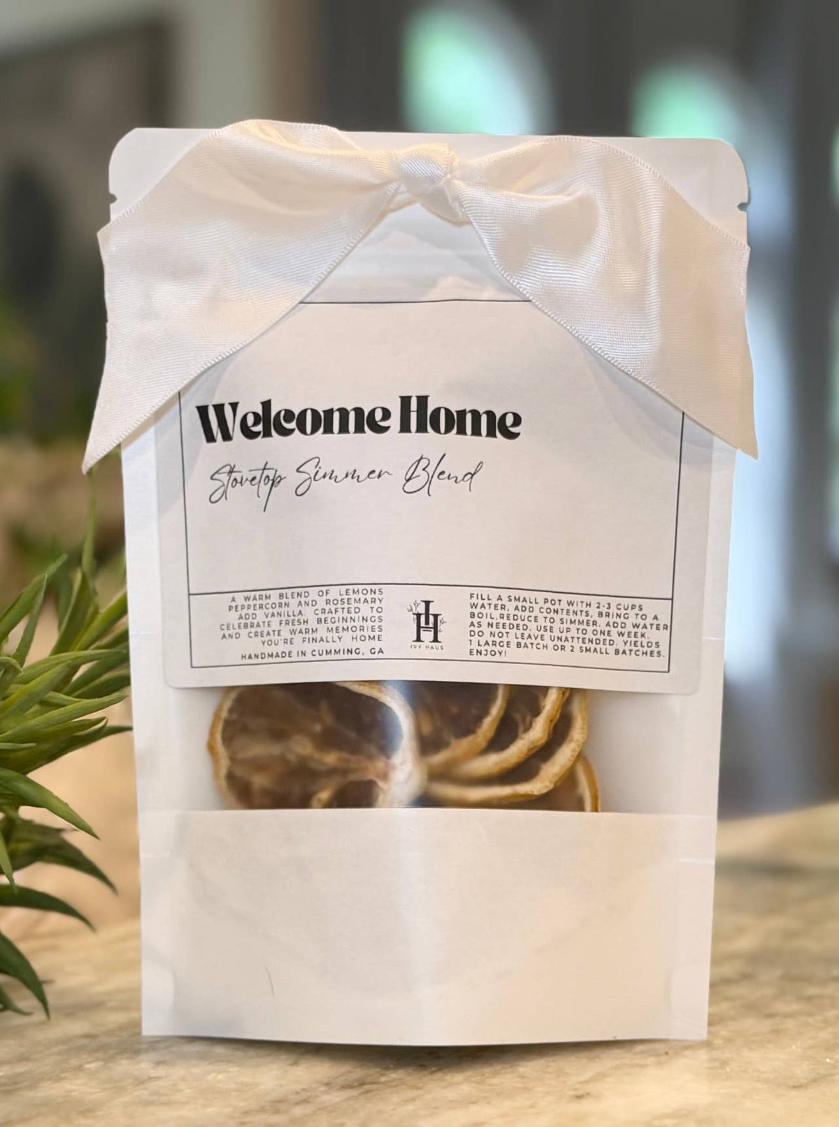 Welcome Home Lemon Stovetop Simmer Blend Potpourri LG