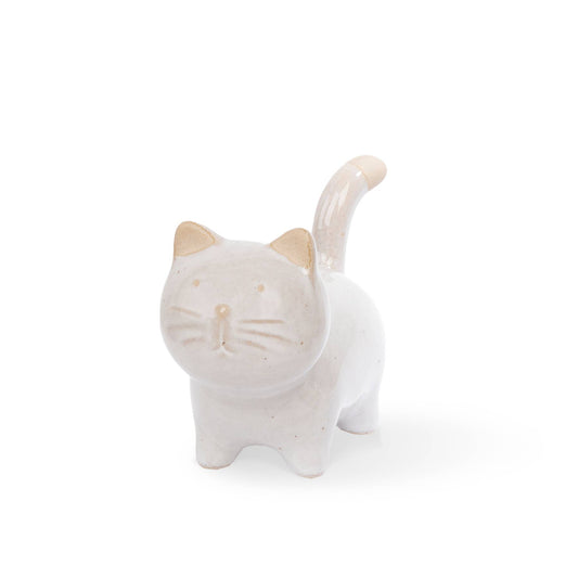 Small Stoneware Forward Facing Cat