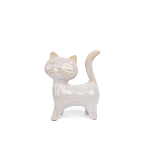 Stoneware Side-Facing Cat