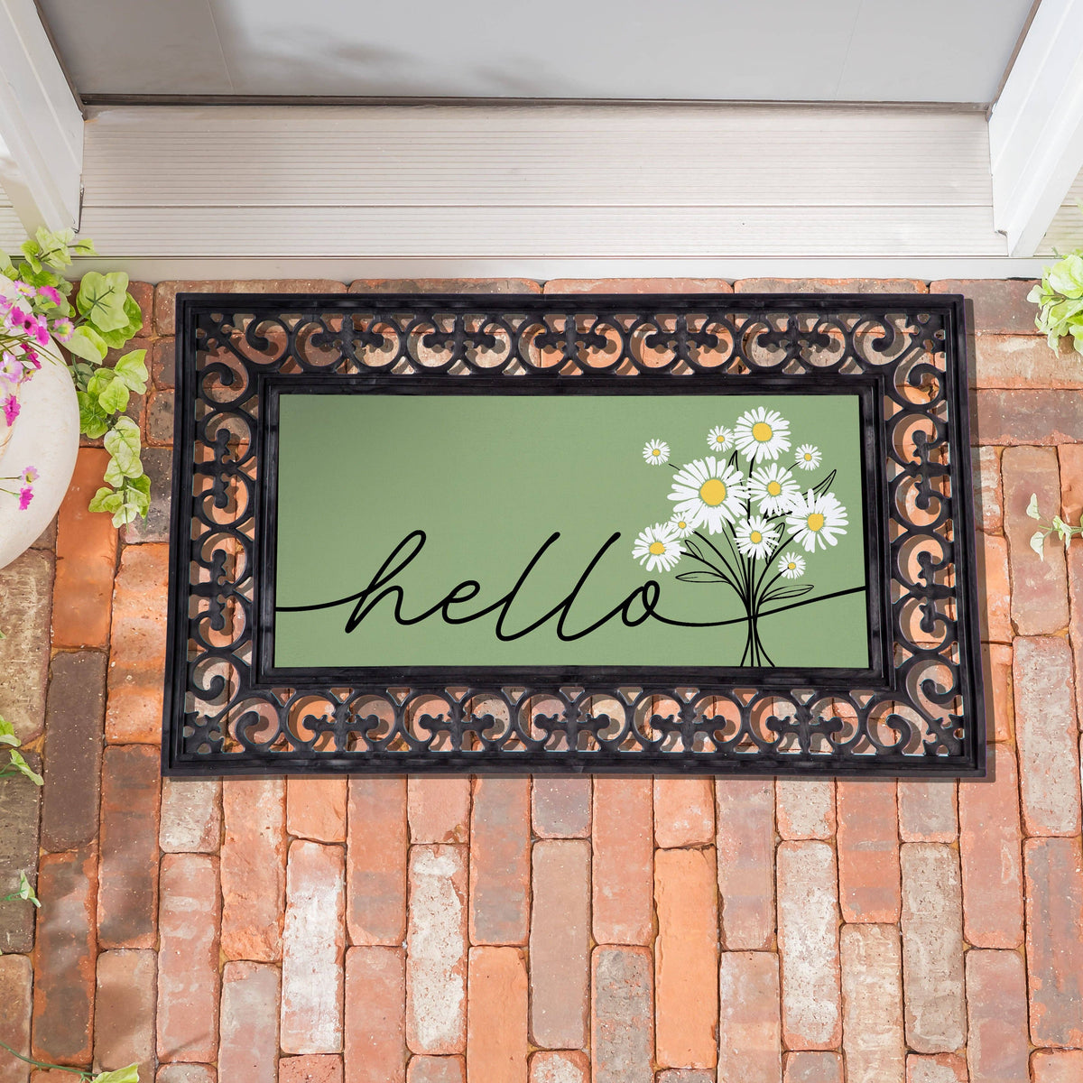 Hello Dainty Daisies Sassafras Switch Mat