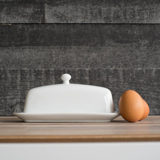 White Butter Rectangular Dish