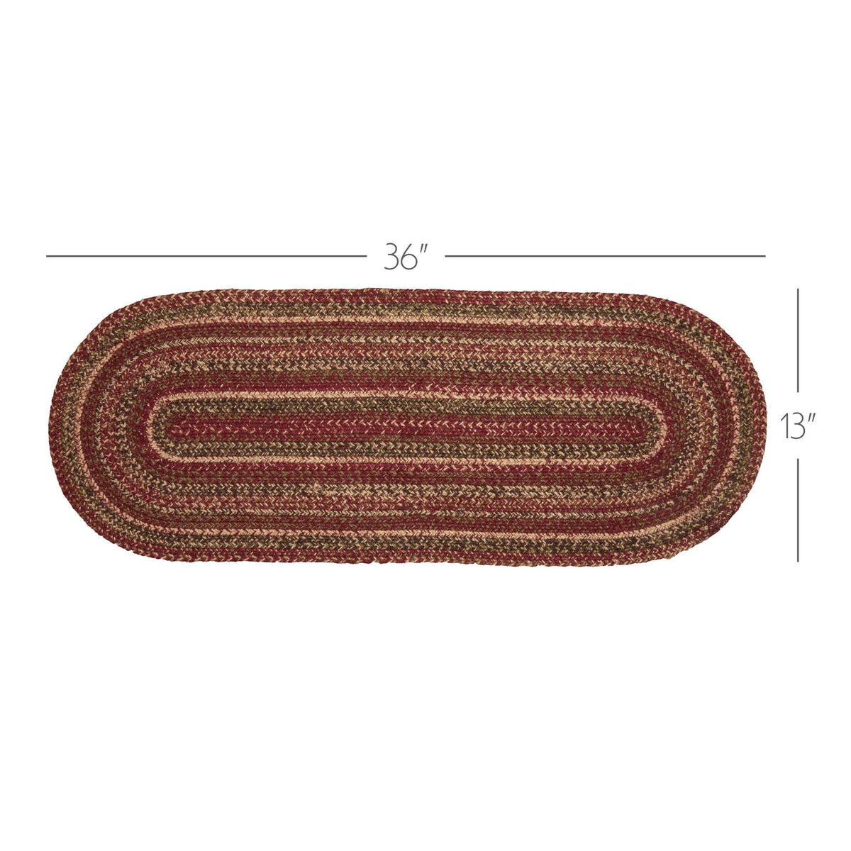 Cider Mill Jute Table Runner 13x36