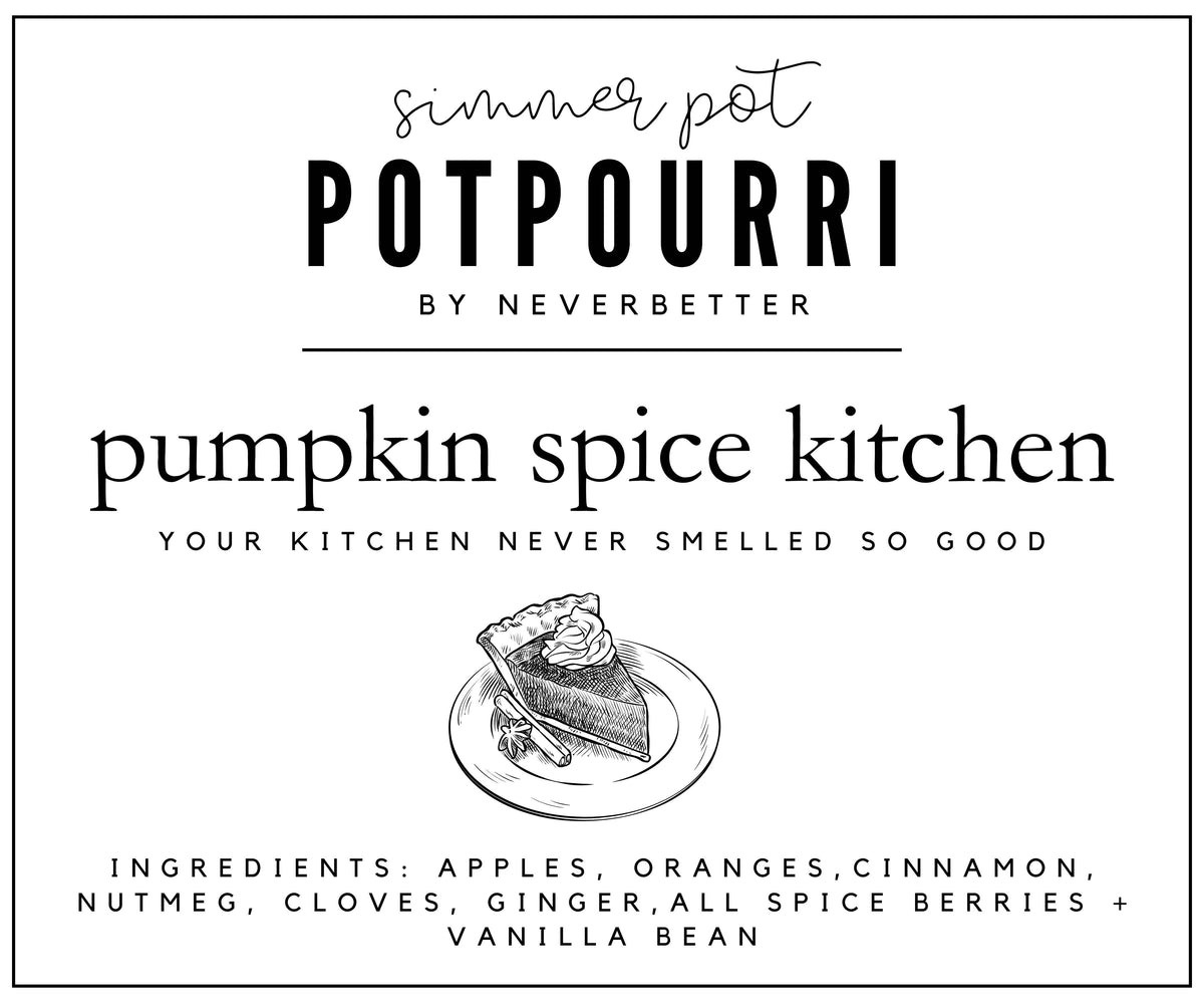 Pumpkin Spice Kitchen Simmer Pot Potpourri