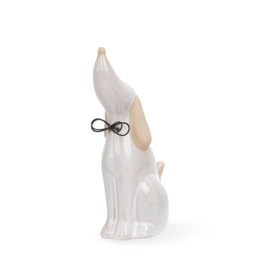 Stoneware Sitting Dog