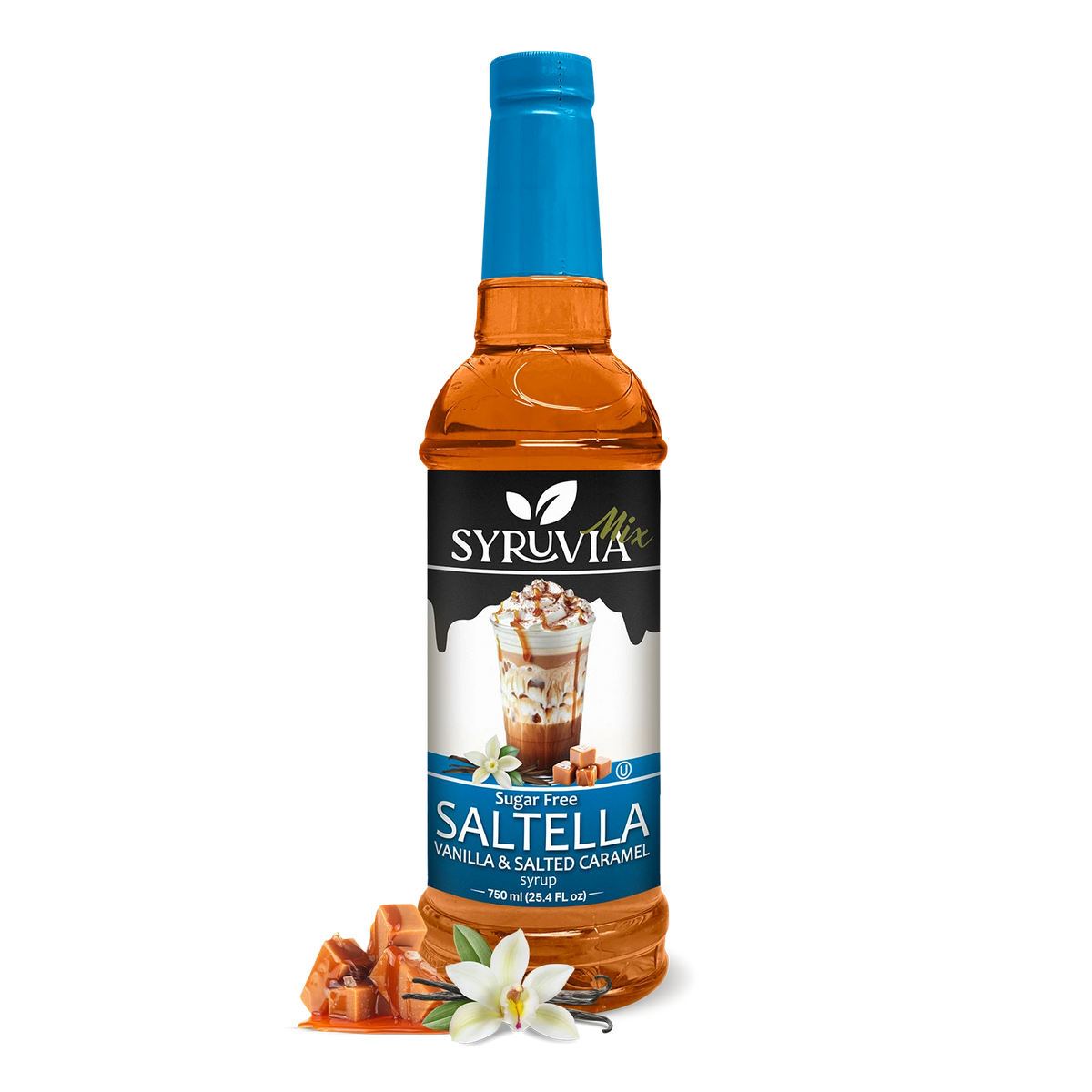 Sugar-Free SALTELLA Syrup Vanilla Salted Caramel