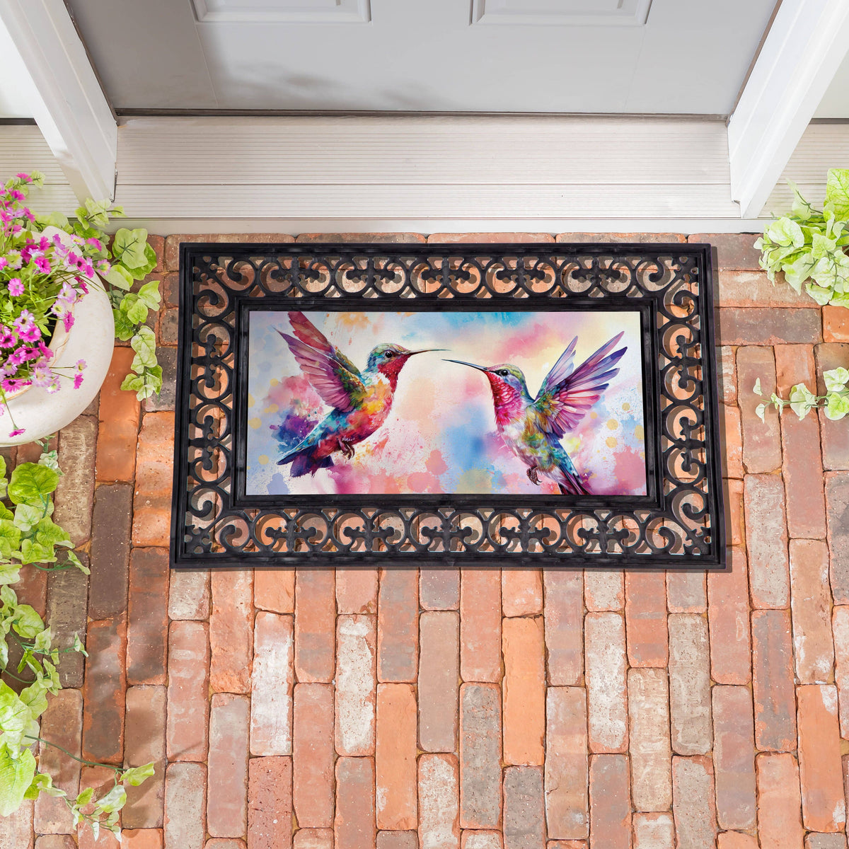 Watercolor Hummingbird Sassafras Switch Mat