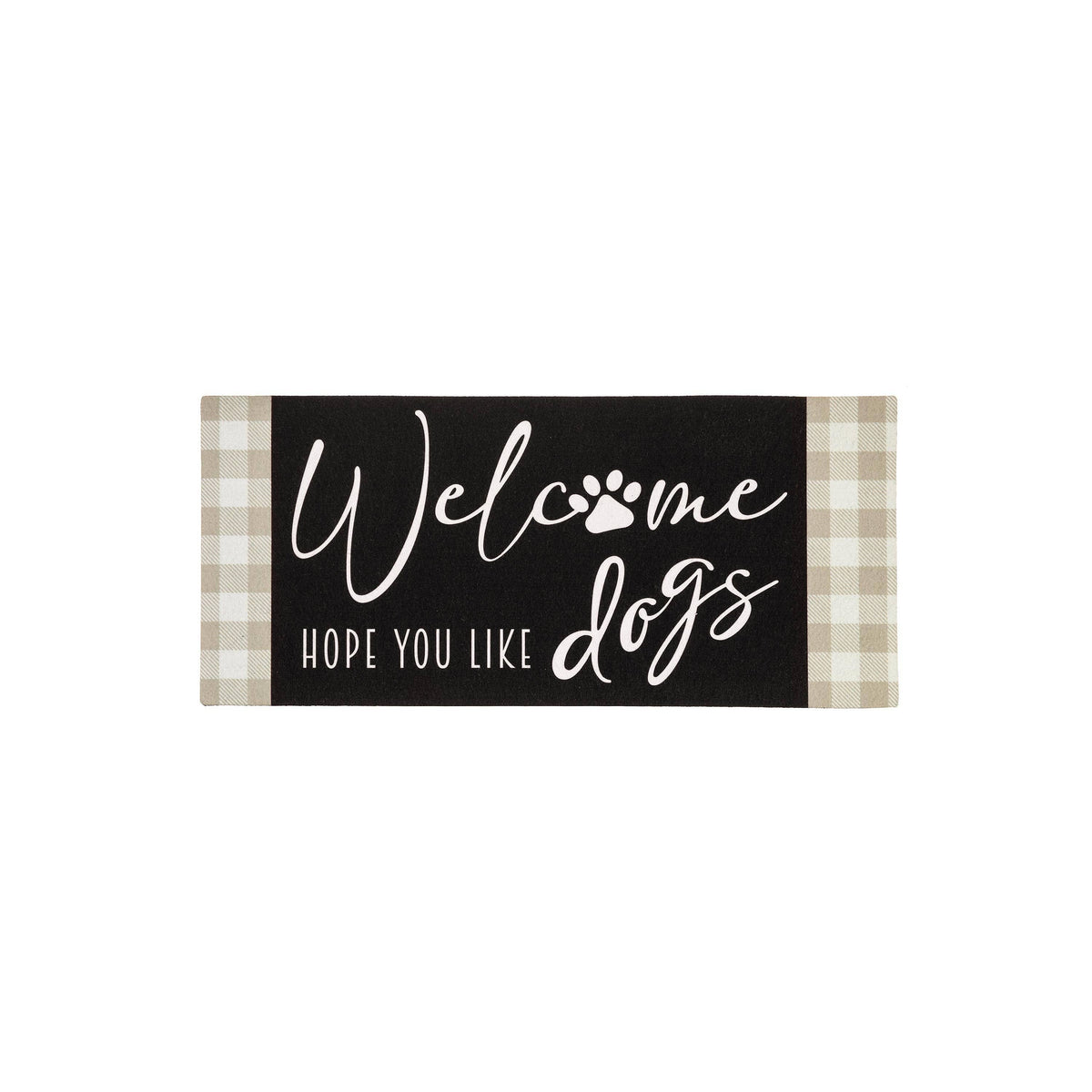 Dogs and Check Sassafras Switch Mat