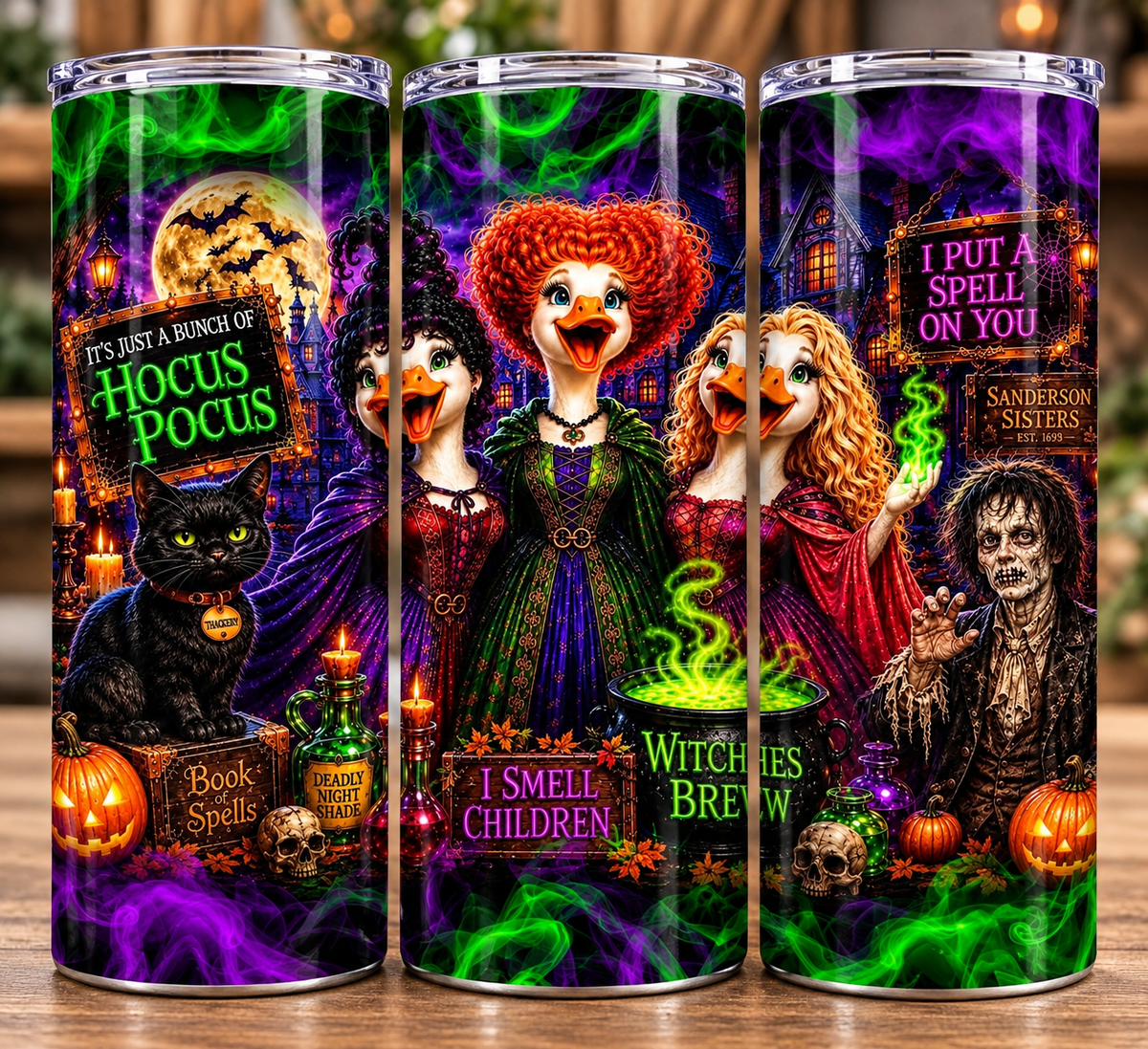 Witchy Geese Tumbler 20oz