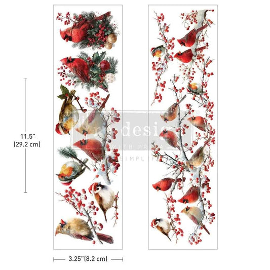 Hollywing Cardinal- Luxe Transfers