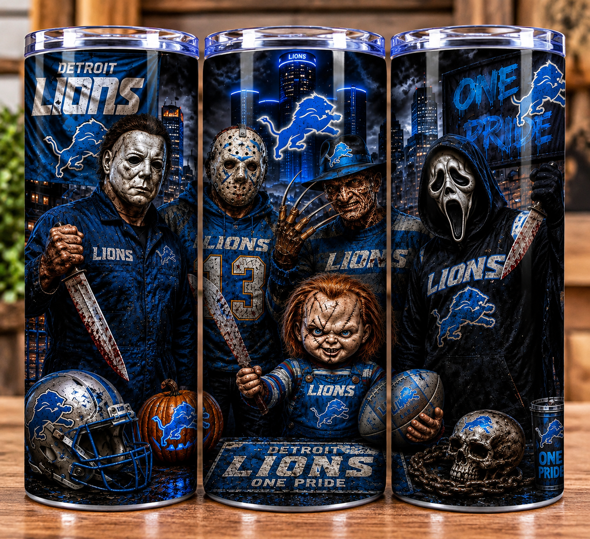 Scary Movie Football Tumbler