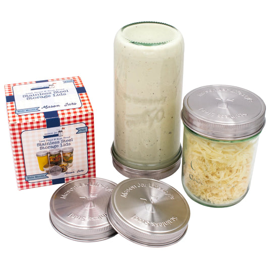 Stainless Steel Storage Lid 5 pack