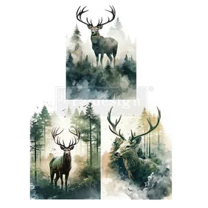 Vapor & Velvet- A3 Decoupage Fiber Pack
