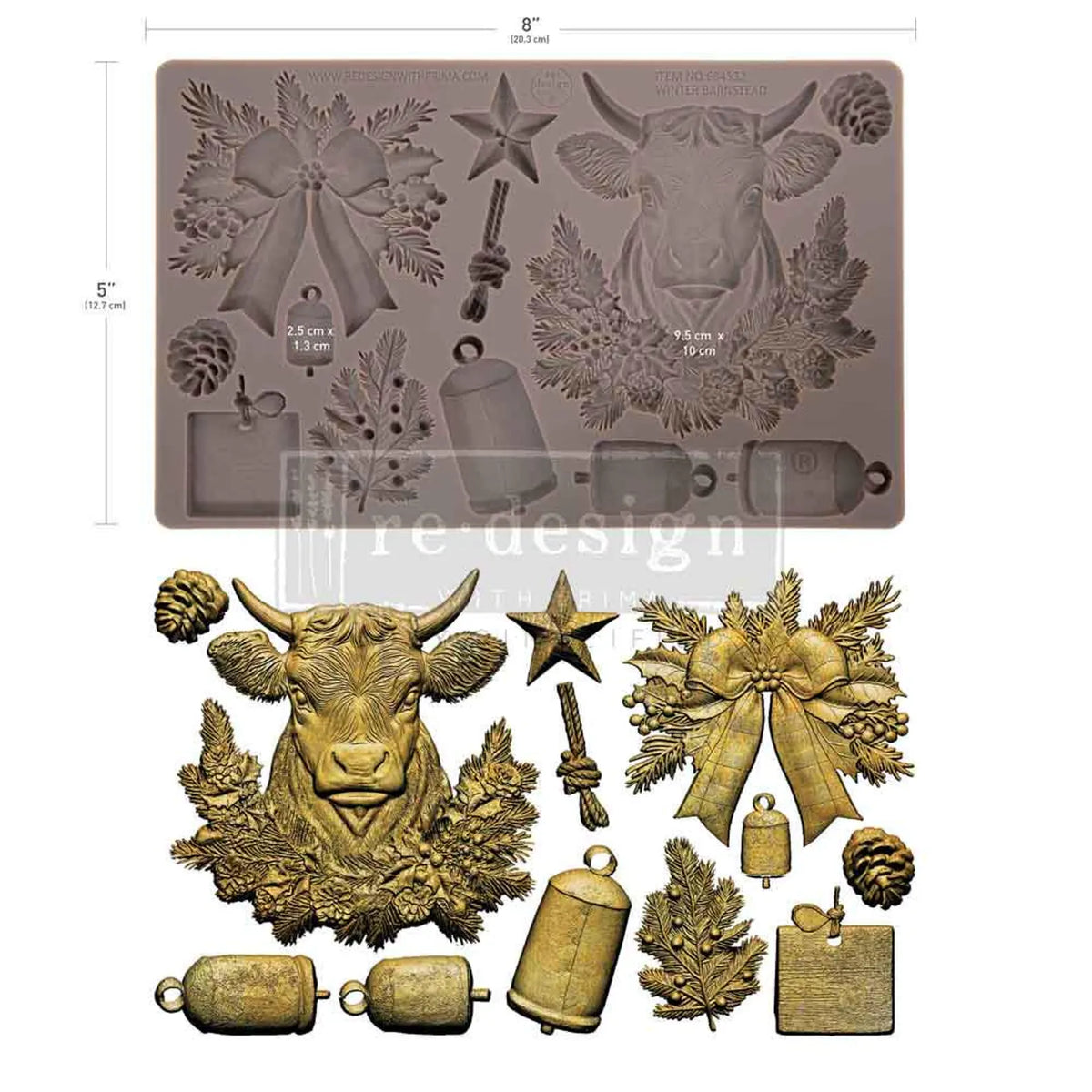 Winter Barnstead-Decor Moulds